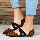 Women Chic Elastic Band Flat Sandals Ballet Shoes