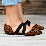 Women Chic Elastic Band Flat Sandals Ballet Shoes