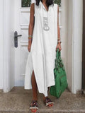 Loose Fashion Sleeveless Dress